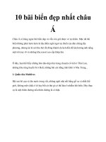 10 bãi biển đẹp nhất châu Á pdf