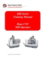 Mill Series Training Manual potx