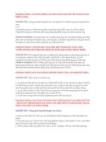 PHƯƠNG PHÁP GIẢI TOÁN pot