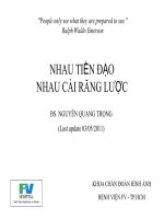 NHAU TIỀN ĐẠO NHAU CÀI RĂNG LƯỢC potx
