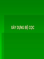 Xây dựng Bệ cọc potx