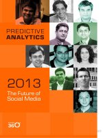 Simplify360 eBook: Predictive Analytics The Future of Social Media pdf