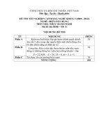 đáp án đề thi thực hành tốt nghiệp khóa 3 - điện dân dụng - mã đề thi ddd - th (11)