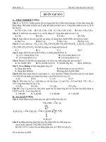 ĐỀ ÔN TẬP SỐ 5A – HÓA HỌC 11 - TRUNG TÂM HAI BÀ TRƯNG ppt