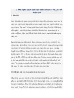 3 TÁC ĐỘNG GIÚP BẠN HỌC TIẾNG ANH RẤT NHANH MÀ HIỆU QUẢ ppt