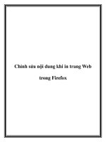 Chỉnh sửa nội dung khi in trang Web trong Firefox docx