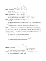 đề thi toán lớp 10 số 40 pptx