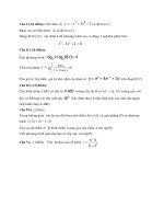Đề Thi Thử Tốt Nghiệp Toán 2013 - Phần 9 - Đề 5 (có đáp án) docx