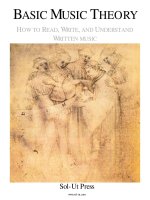 Basic music theory how to read, write and understand written music (jonathan harnum)