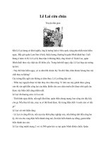 Lê Lai cứu chúa doc