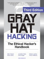 Gray Hat Hacking, Third Edition Reviews ppt