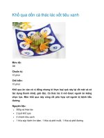 Khổ qua dồn cá thác lác xốt tiêu xanh pdf