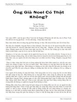 Ông Già Noel Có Thật Không? docx