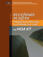 Cẩm nang kháng kiện chống bán phá giá và chống trợ cấp tại Hoa Kỳ doc