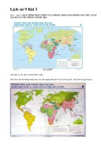Lịch sử 9 Bài 3