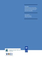 Làm thế nào Công ty Coca-Cola bảo vệ được hình ảnh thương hiệu hàng tỷ đô la thông qua những dự án nước sạch phục vụ cộng đồng potx