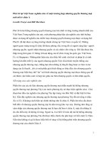 Phở 24 tại Việt Nam: nghiên cứu về một trường hợp nhường quyền thương mại mới nổi ở châu Á doc