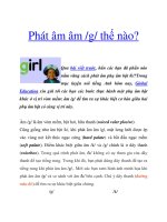 Phát âm âm /g/ thế nào? pdf