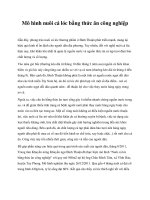 Mô hình nuôi cá lóc bằng thức ăn công nghiệp doc