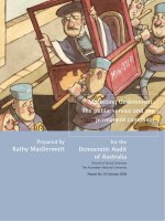 Marketing Government: The public service and the permanent campaign docx