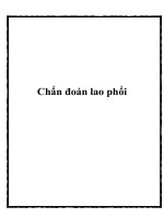 Chẩn đoán lao phổi doc