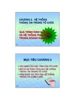Hệ thống thông tin trong tổ chức ppt