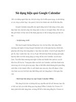 Sử dụng hiệu quả Google Calendar ppt