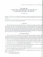 Cây sinh tố đoán nhận tính đồng dư, số nguyên tố và xác định độ phức tạp của nó. potx