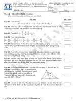 ĐỀ KIỂM TRA THỬ VÀO LỚP 6 MÔN TOÁN pptx