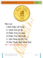 Tài Liệu Trading sàn Forex cơ bản pptx