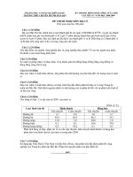 ĐỀ THI HSG ĐỒNG BẰNG SÔNG CỬU LONG LẦN THỨ 16 MÔN ĐỊA LÝ ppt