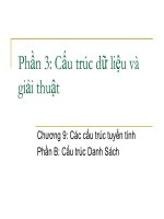 Chương 9 Cấu trúc tuyến tính C++ part 2