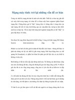 Mạng máy tính: trở lại những vấn đề cơ bản pptx