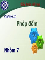 Cấu trúc rời rạc - Phép đếm pdf