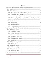 Quản lý tuyển sinh Đại học – Cao Đẳng của Trường Đại học Điện Lực pdf