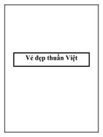 Vẻ đẹp thuần Việt pptx
