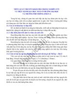 TIẾP CẬN LÝ THUYẾT KHÁM PHÁ TRONG NGHIÊN CỨU VÀ THỰC HÀNH DẠY HỌC TOÁN Ở TRƯỜNG ĐẠI HỌC VÀ TRƯỜNG PHỔ THÔNG (PHẦN 3) doc