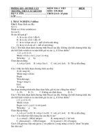 KIỂM TRA 1 TIẾT TRƯỜNG THCS CÁT KHÁNH MÔN: TIN HỌC pdf