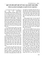 Một số hiểu biết mới về th.i loại ghép kinh diễn (Some up-date knowlegdes on graft chronic rejection) docx