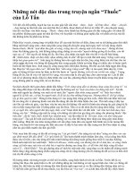 Những nét độc đáo trong truyện ngắn “Thuốc” của Lỗ Tấn