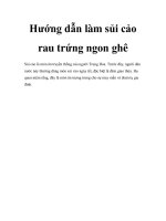 Hướng dẫn làm sủi cảo rau trứng ngon ghê pot