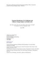 Targeted Monitoring of Air Pollution and Climate Change Impacts on Biodiversity doc