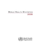 WORLD HEALTH STATISTICS 2008 docx