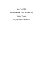 Really Quick Easy Marketing pdf