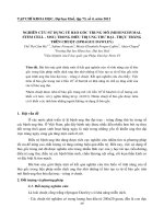 NGHIÊN CỨU SỬ DỤNG TẾ BÀO GỐC TRUNG MÔ (MESENCHYMAL STEM CELL - MSC) TRONG ĐIỀU TRỊ UNG THƯ ĐẠI - TRỰC TRÀNG TRÊN CHUỘT (SPRAGUE DAWLEY) ppt