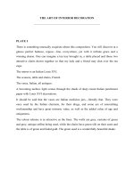 THE ART OF INTERIOR DECORATION doc