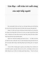 Lão Hạc - nỗi trăn trở cuối cùng của một kiếp người doc