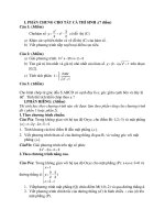 Đề Thi Thử Tốt Nghiệp Toán 2013 - Phần 2 - Đề 31 ppt