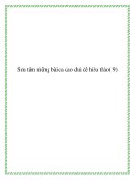 Ca dao truyền miệng cổ đề tài hiếu nghĩa pptx