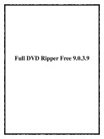 Full DVD Ripper Free 9.0.3.9 pptx